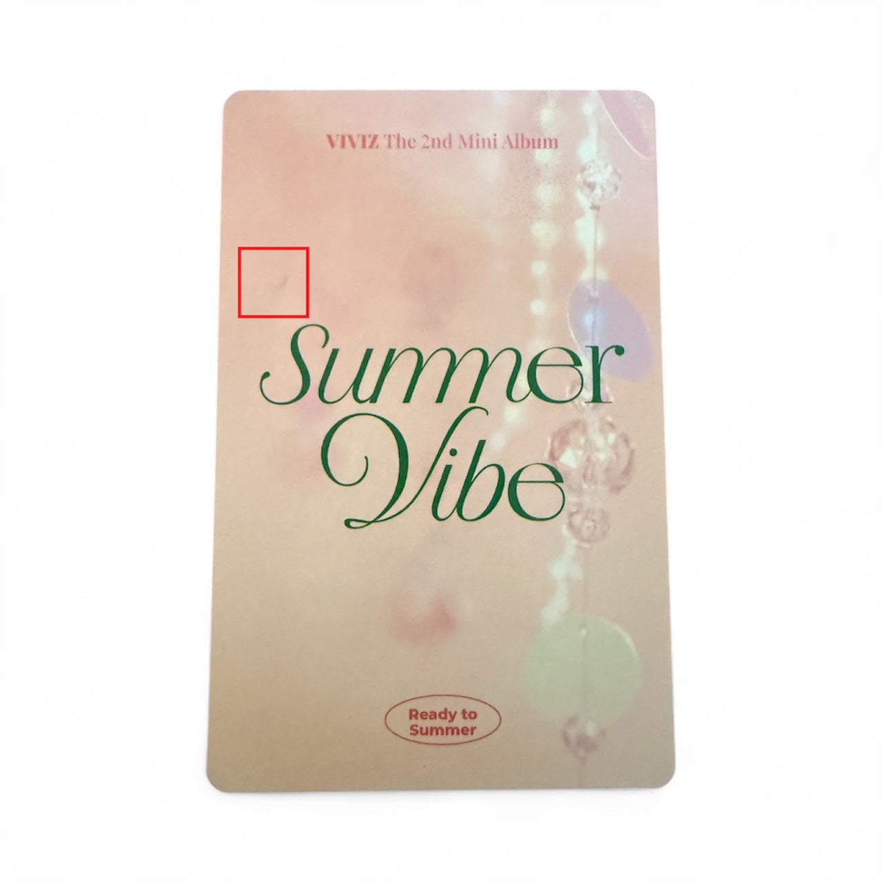 Viviz Summer Vibe Photo Card (Slight Damage)