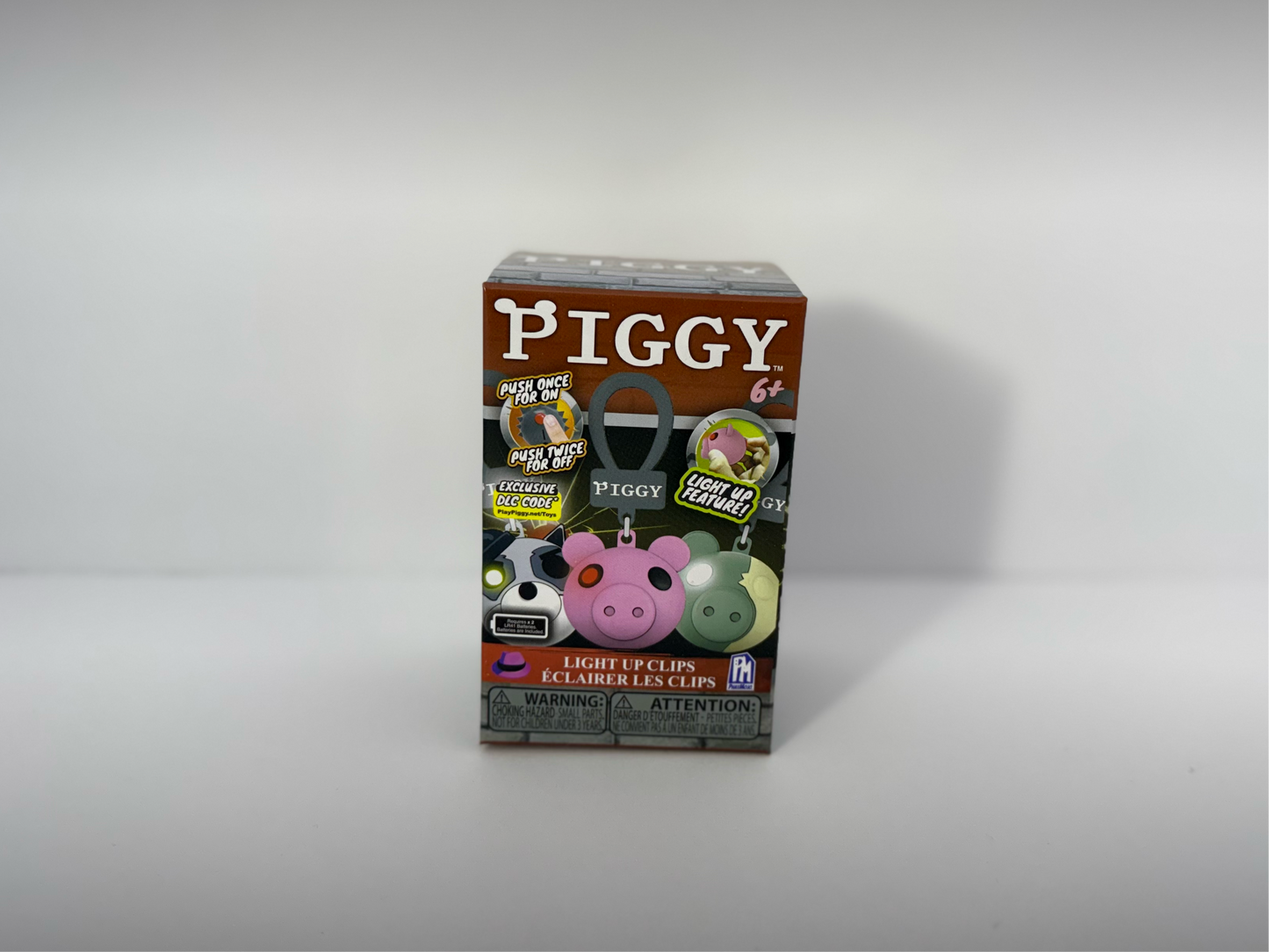 Piggy Blind Box Light Up Mystery Figure Clip