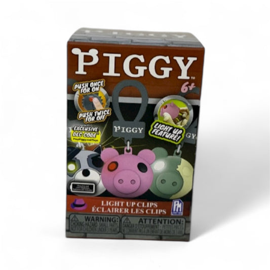 Piggy Blind Box Light Up Mystery Figure Clip