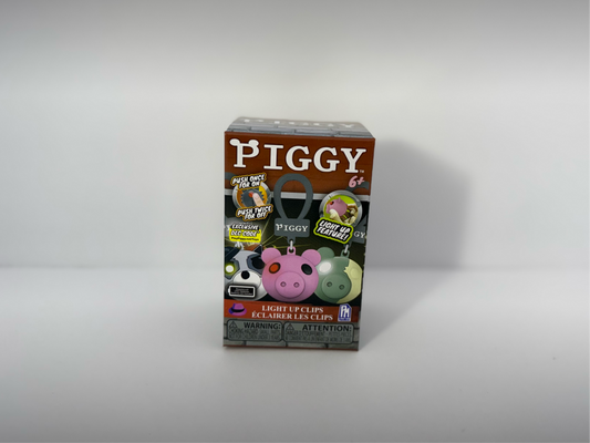 Piggy Blind Box Light Up Mystery Figure Clip