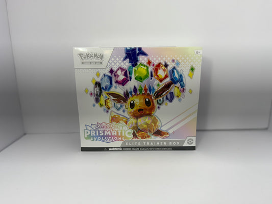 Prismatic Evolutions Elite Trainer Box