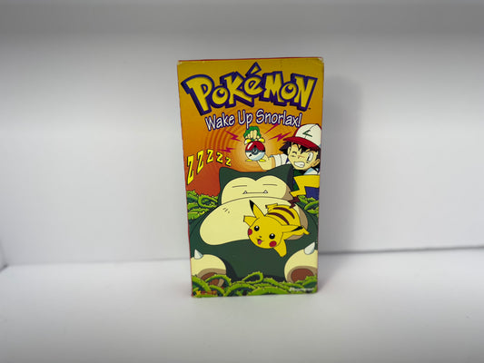 Pokèmon:Wake Up Snorlax! VHS