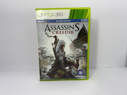 Assassin's Creed III Xbox 360
