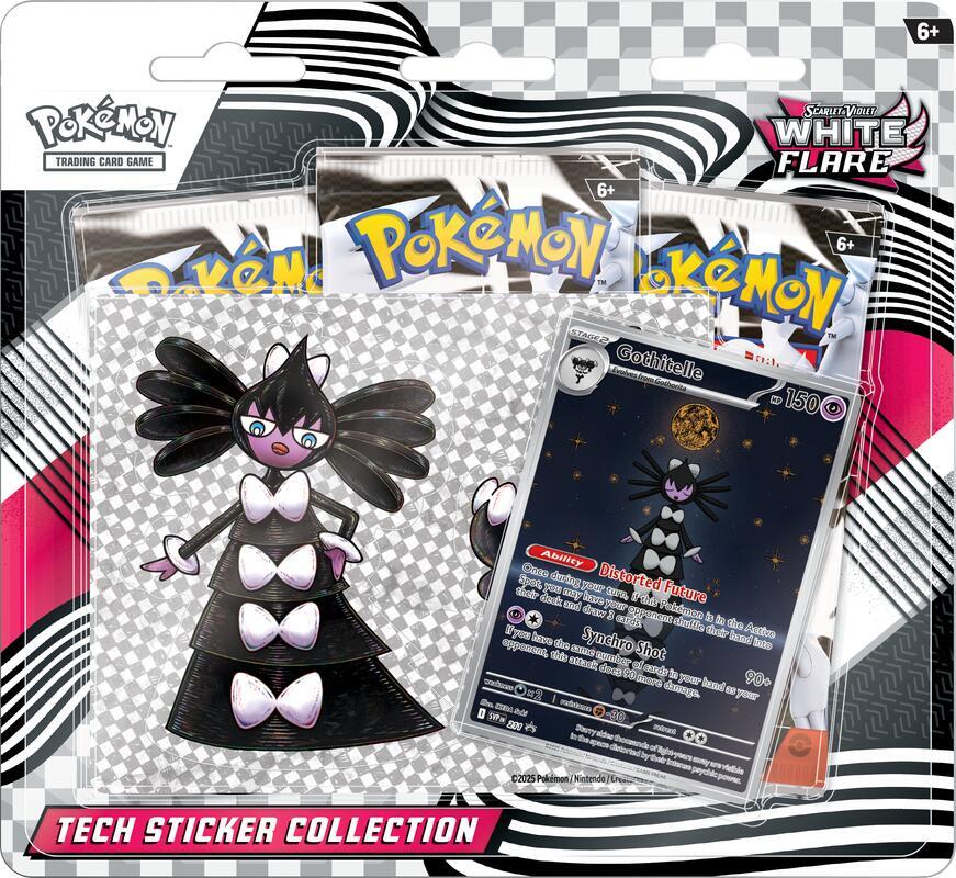 Pokèmon Scarlet & Violet: White Flare Tech Sticker Collection