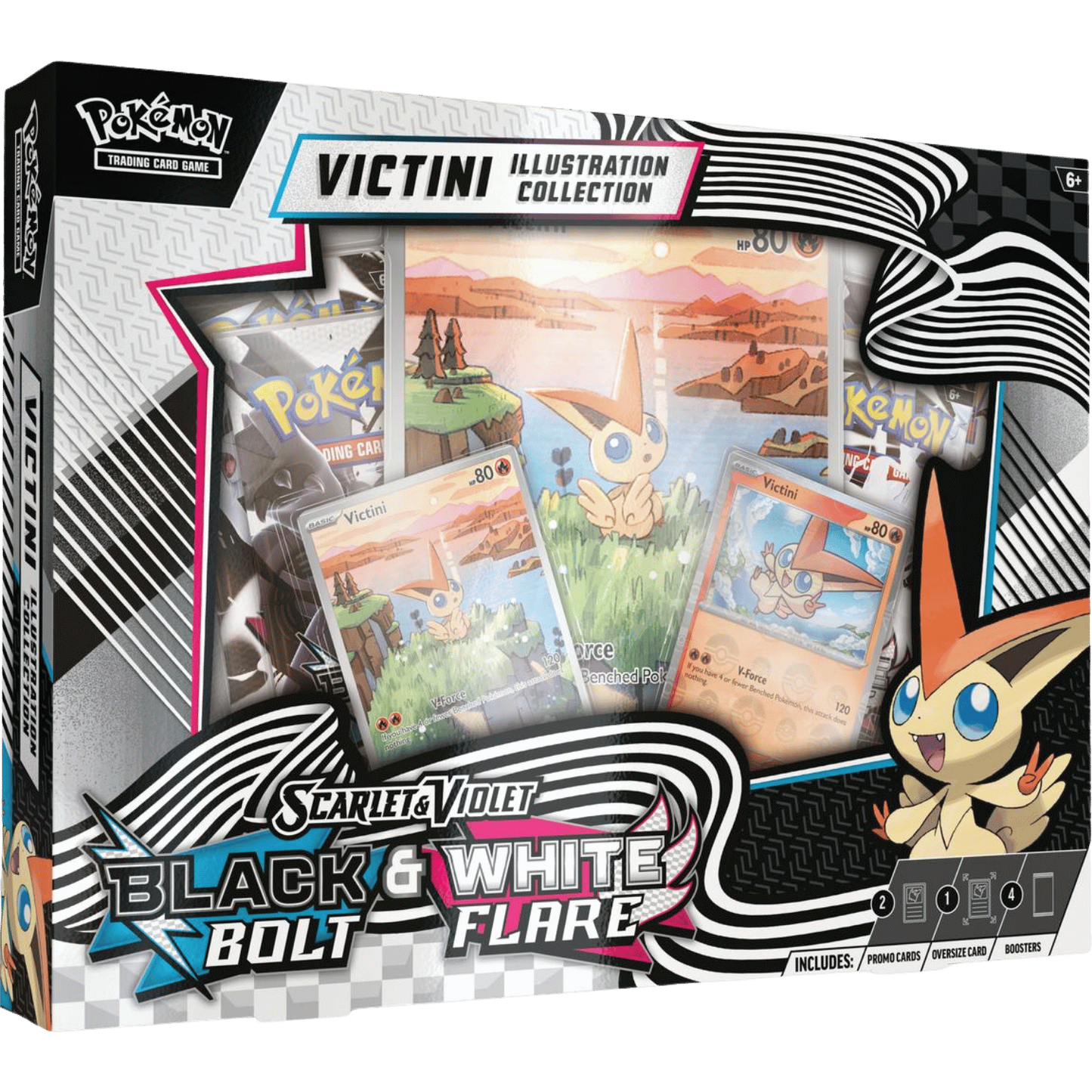 Pokèmon Scarlet & Violet: Black Bolt & White Flare Victini Collection
