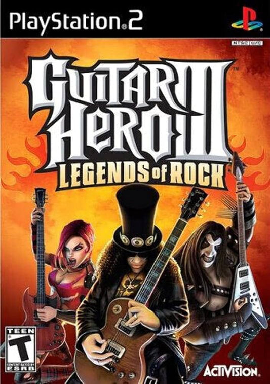 Guitar hero III Legends of Rock PS2