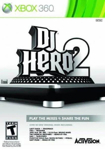 DJ Hero 2 Game Only Xbox 360