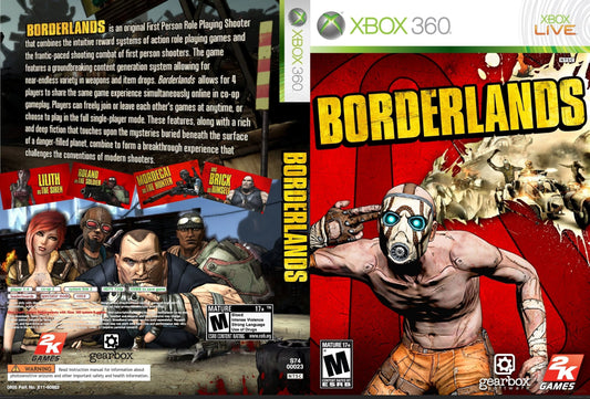 Borderlands Xbox 360