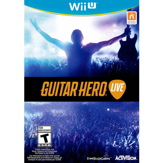 Guitar Hero Live Game Only Wii U